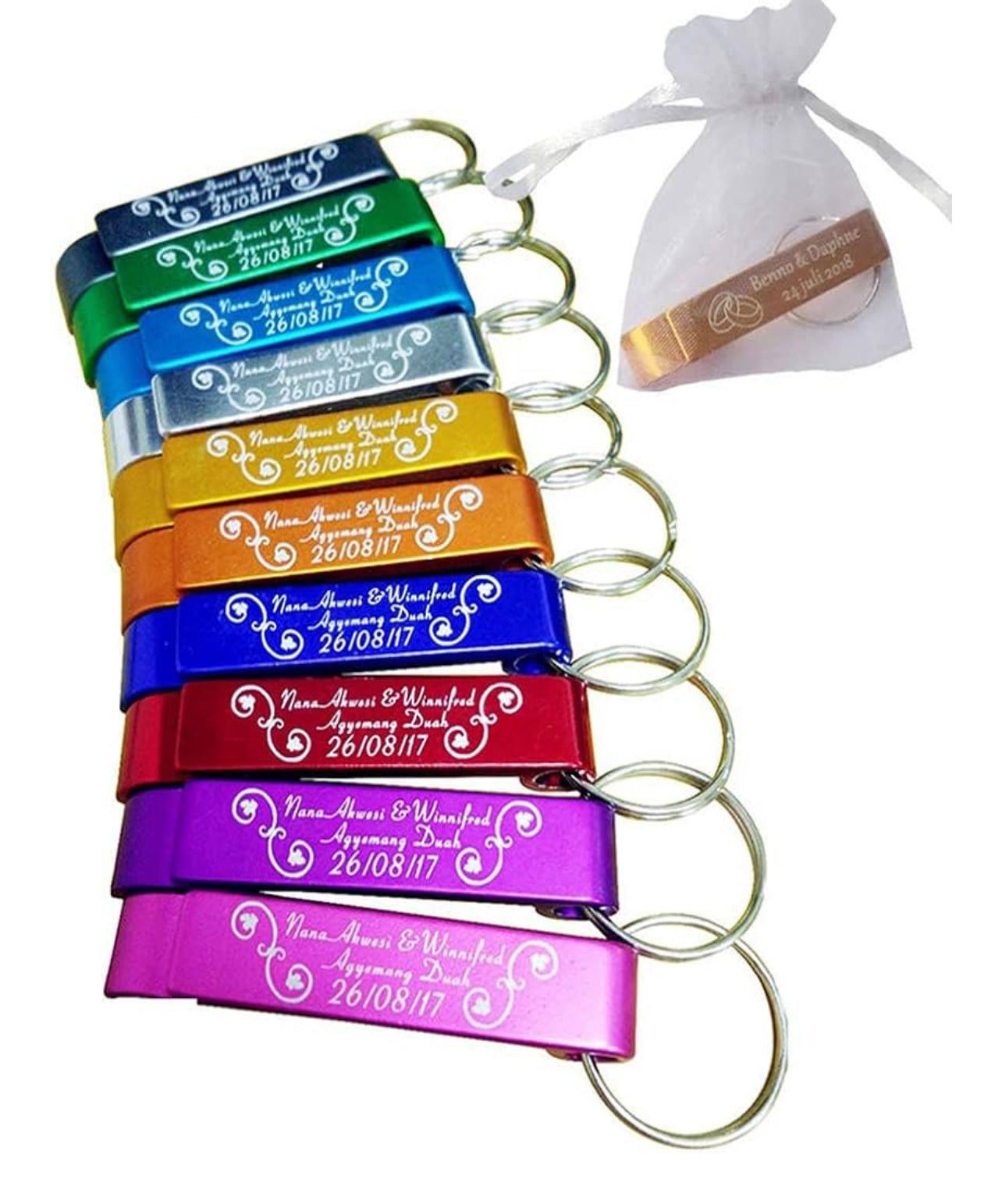 Keychains bottle openers (set of 100)