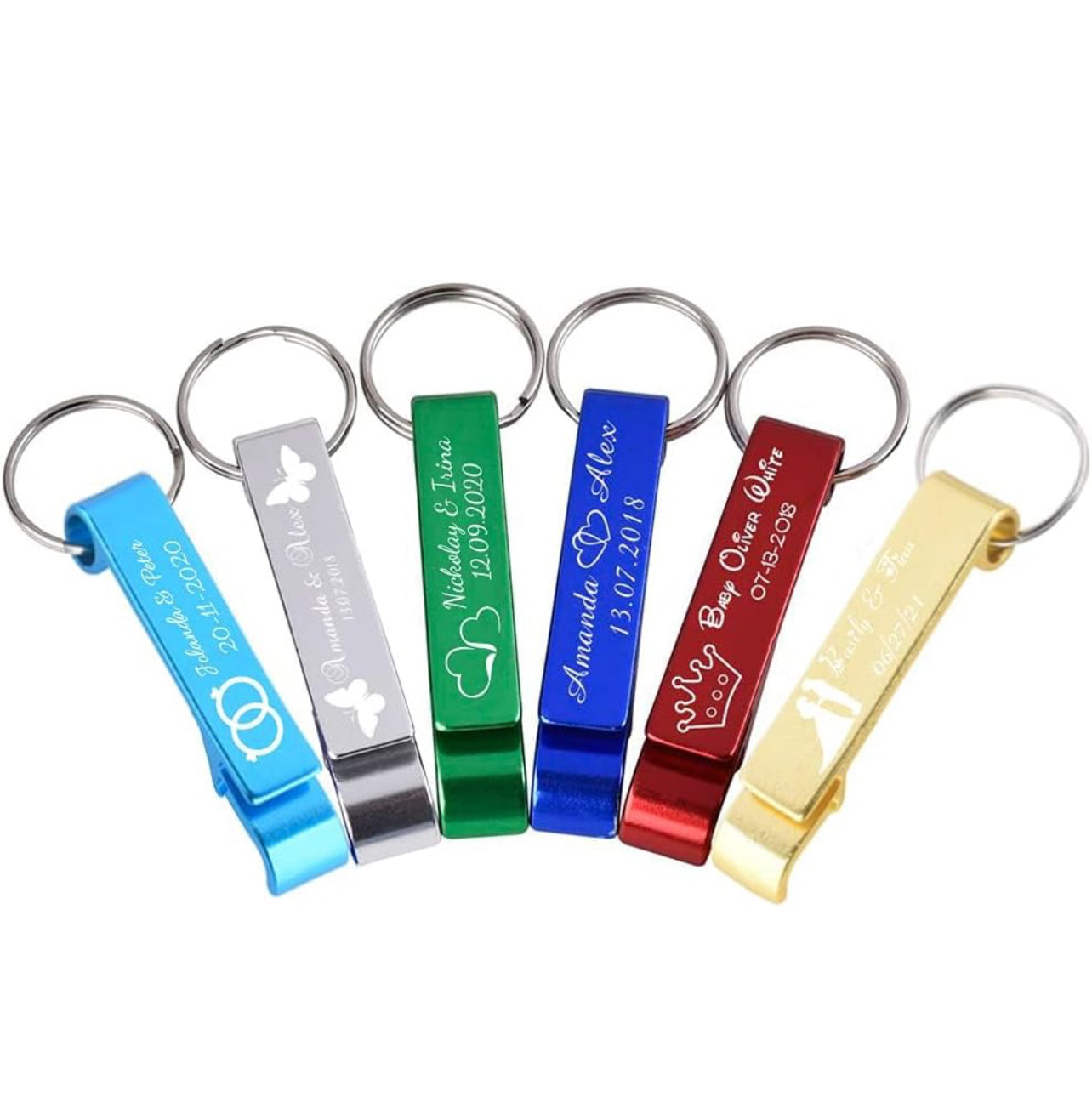 Keychains bottle openers (set of 100)