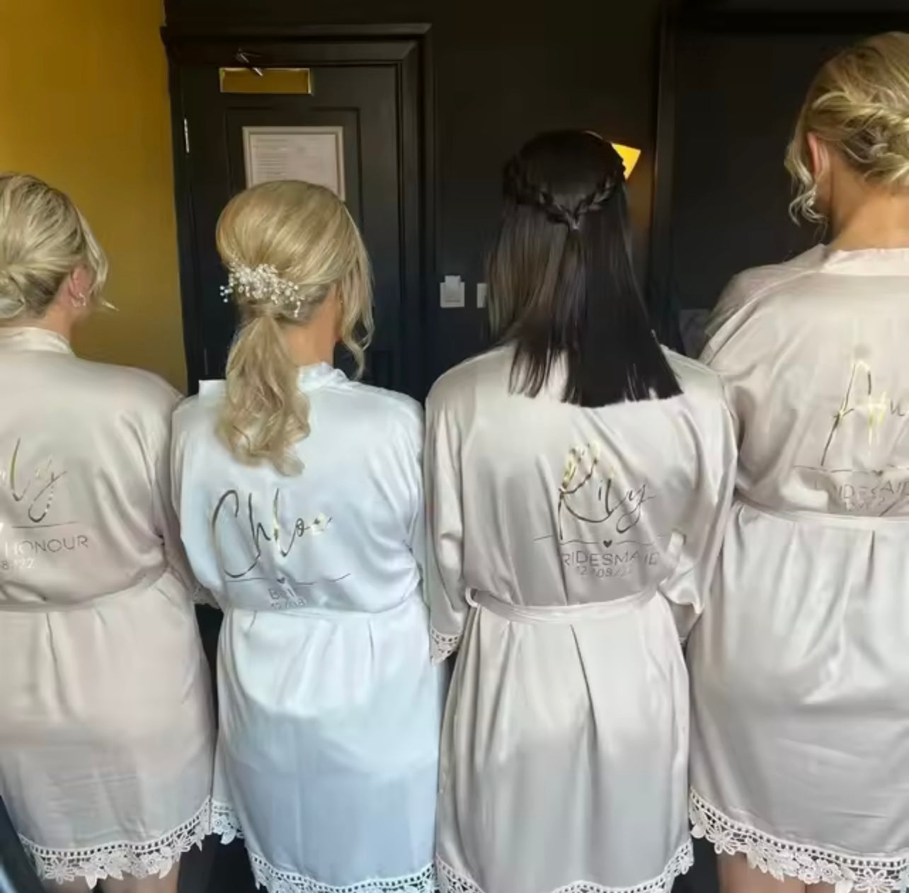 Personalized Wedding Robe