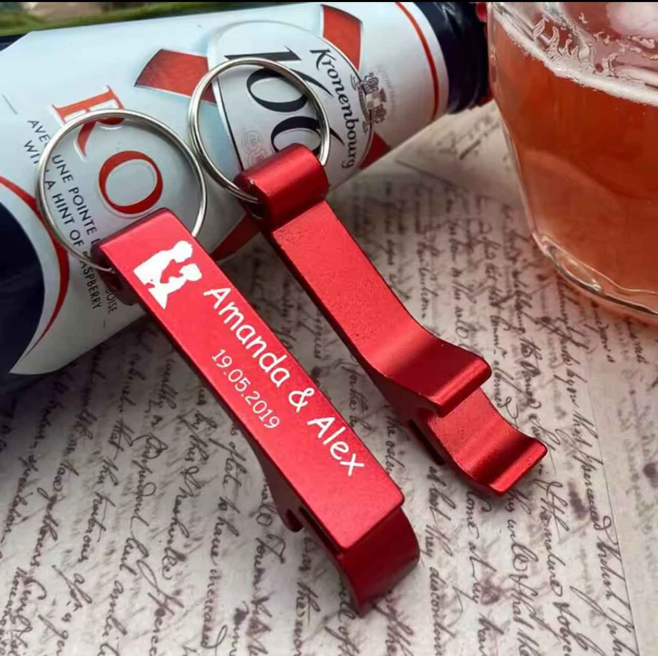 Keychains bottle openers (set of 100)