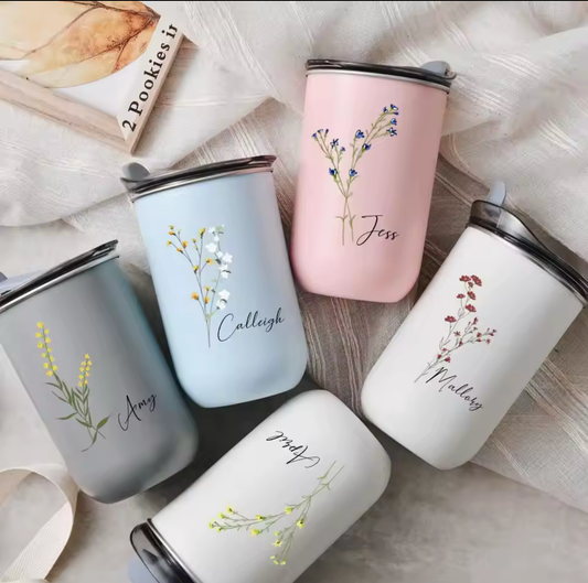Personalized Cups with Lid