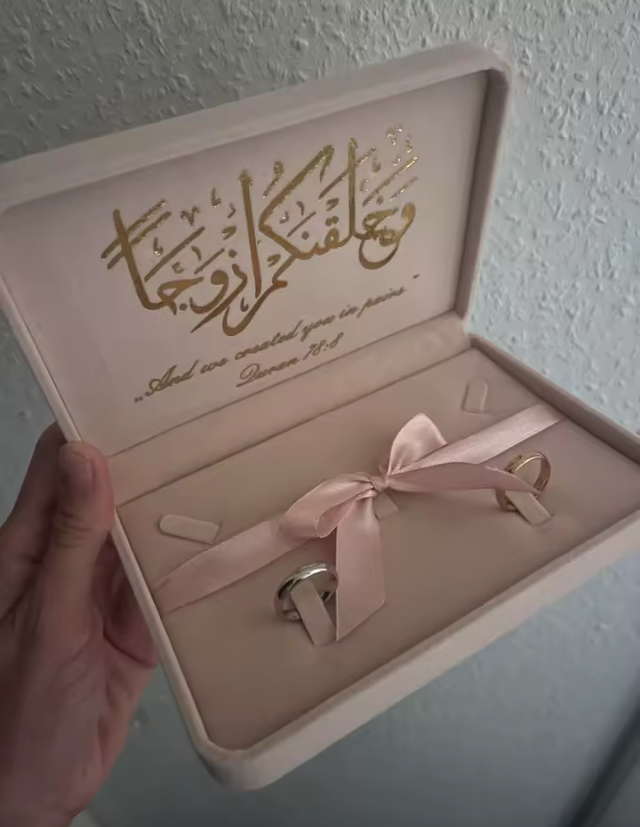 Always and Forever Ring Box
- Personalized