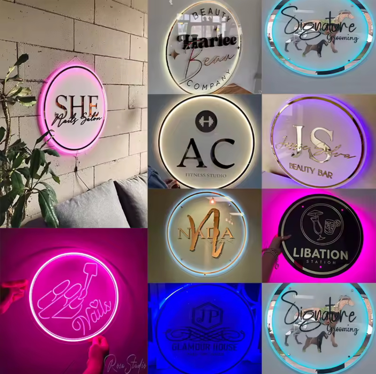 Personalized Acrylic Neon Light