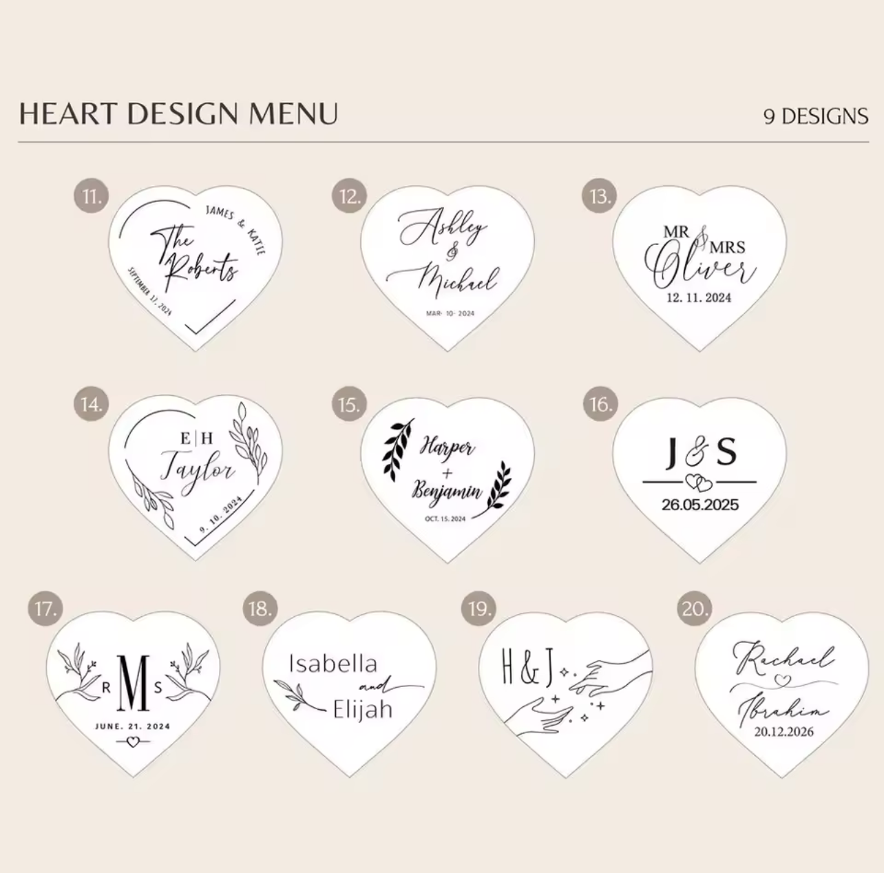 Pure Hearts Ring Box - Personalized