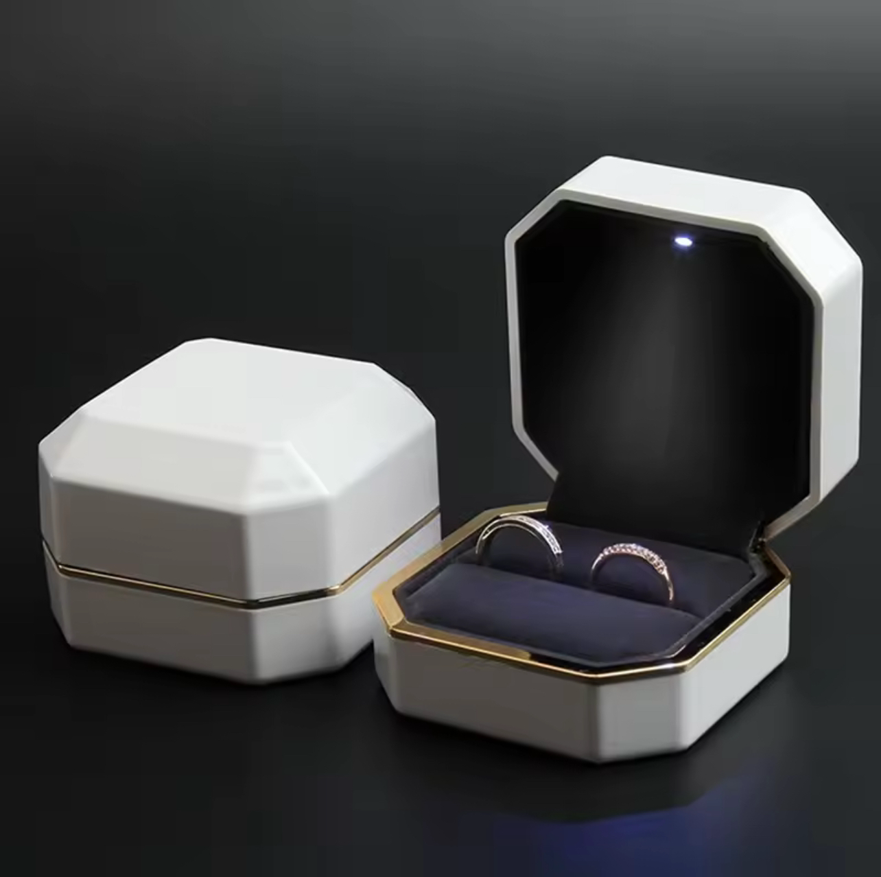 Jewel Heaven Ring Box - Personalized