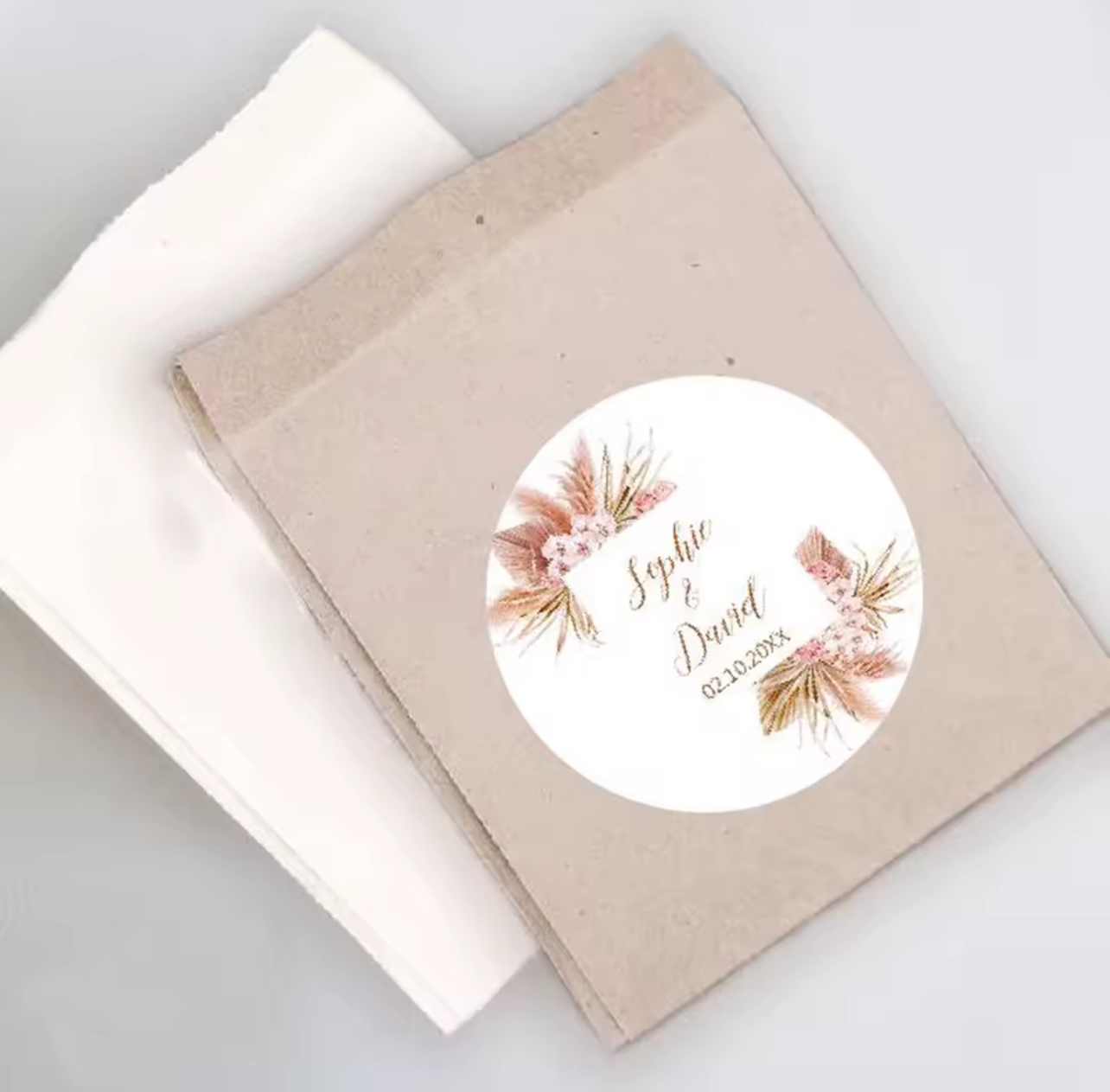 Personalized Stickers - The Whispering Petals (96pcs)