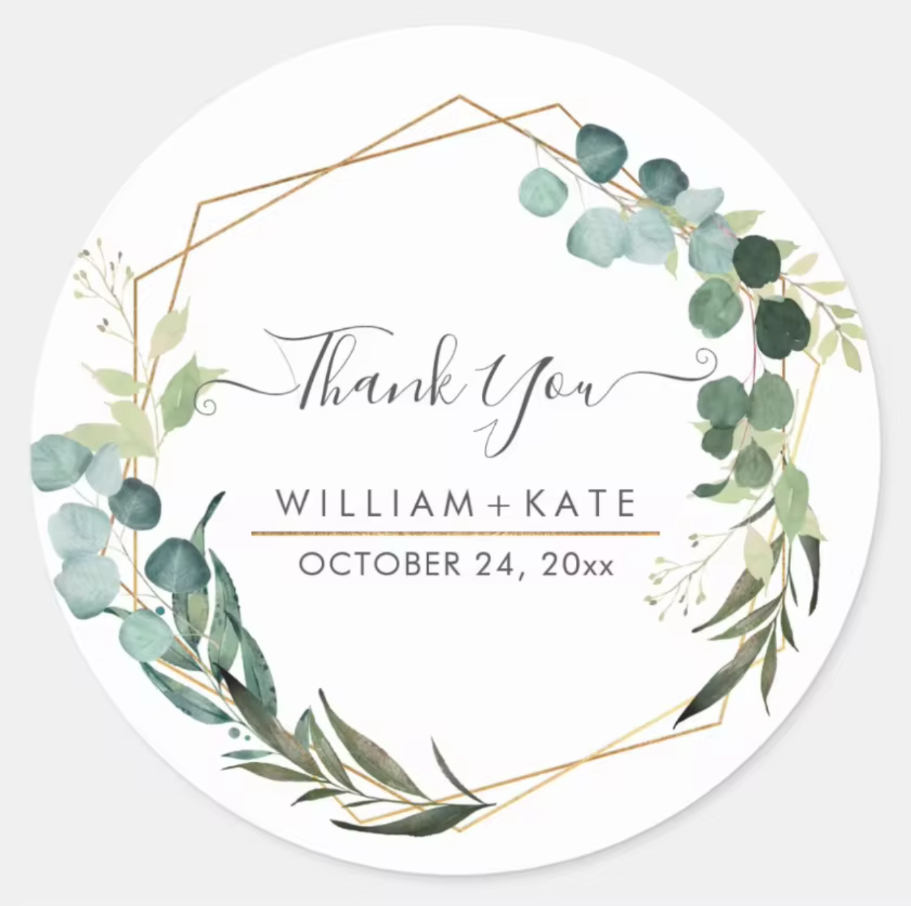 Personalized Stickers - The Enchanted Garden