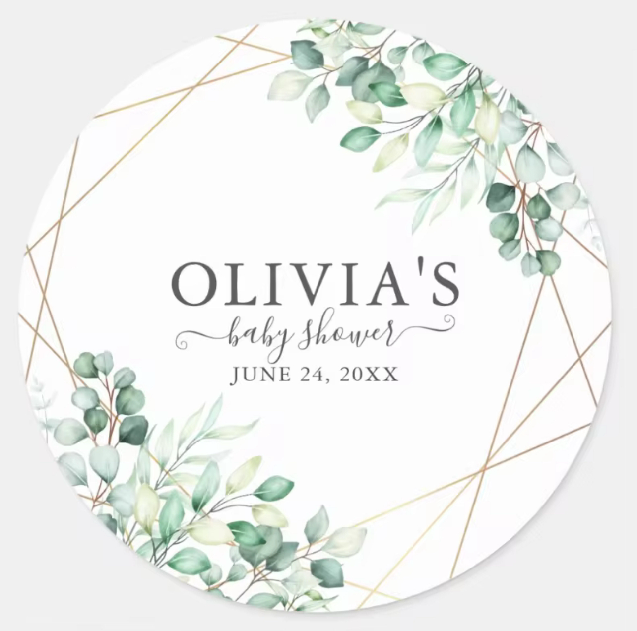 Personalized Stickers - The Enchanted Garden