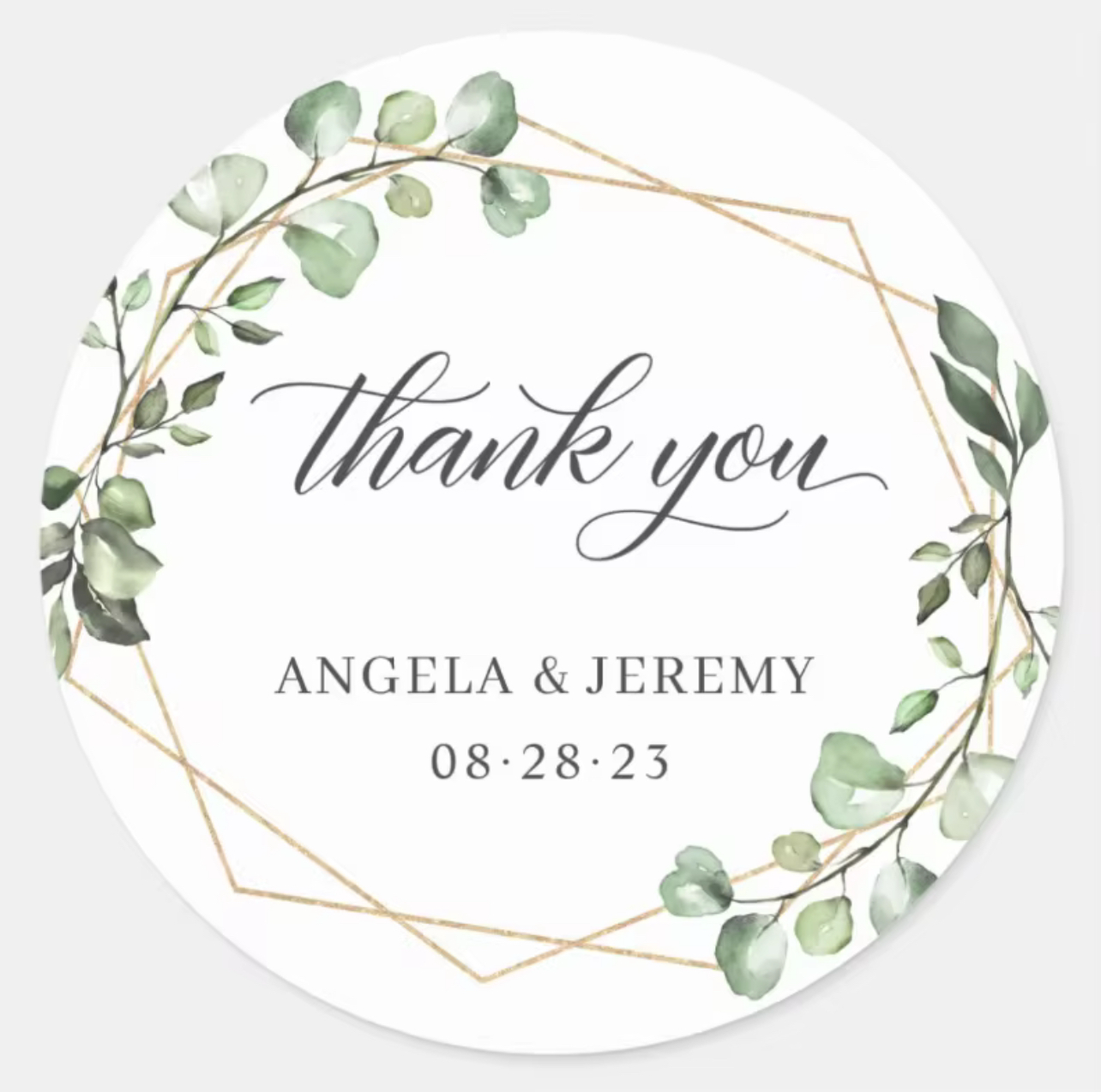 Personalized Stickers - The Enchanted Garden