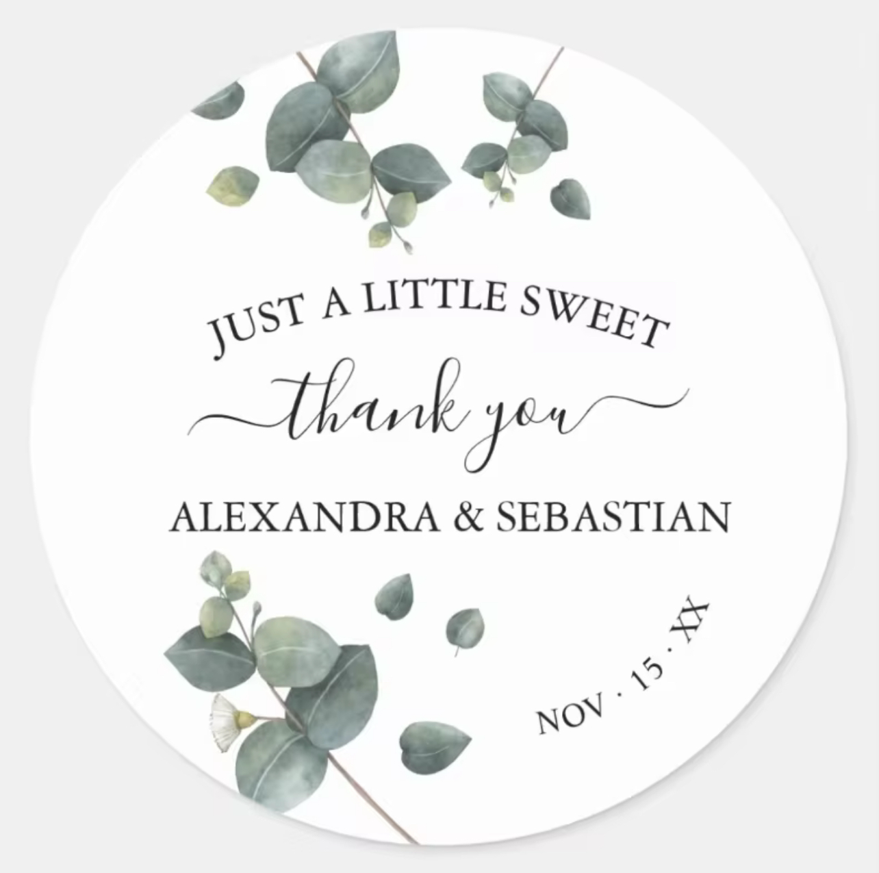 Personalized Stickers - The Enchanted Garden