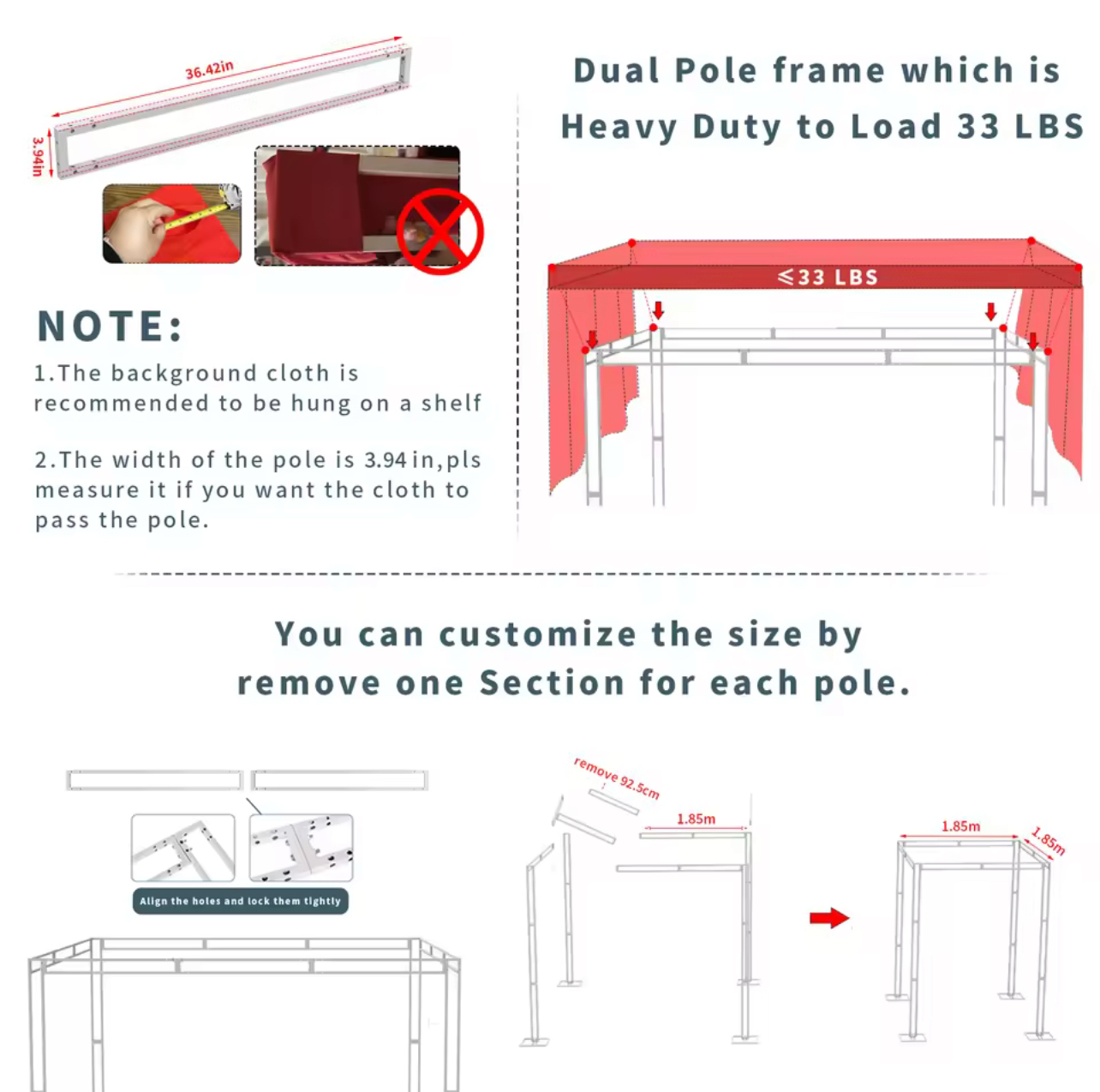 Heavy Duty Stage Canopy Stand
