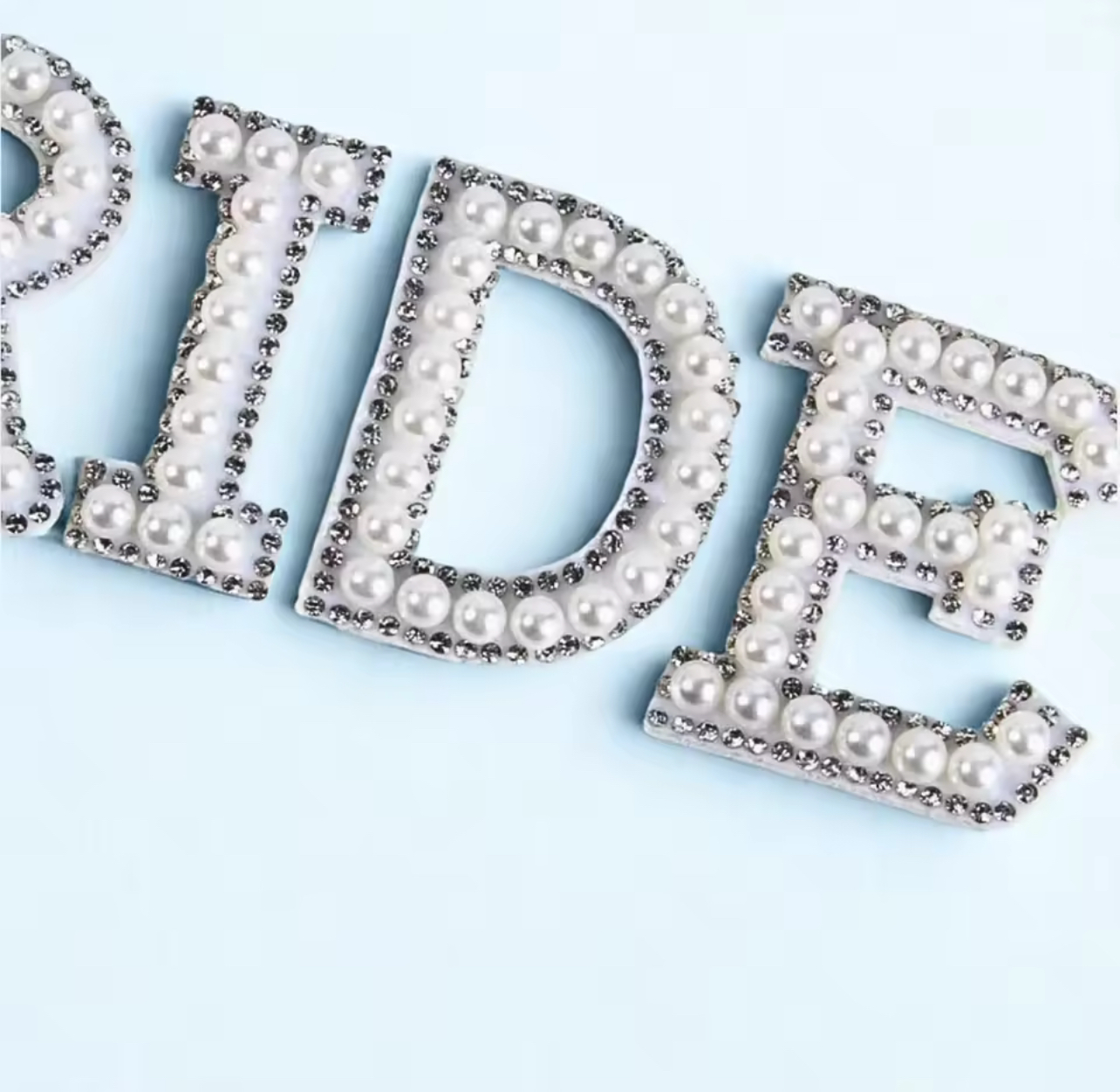 Bride To Be Pearl Eyes Mask