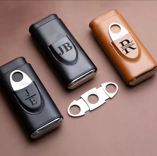 Personalized Cigar Case & Cutter