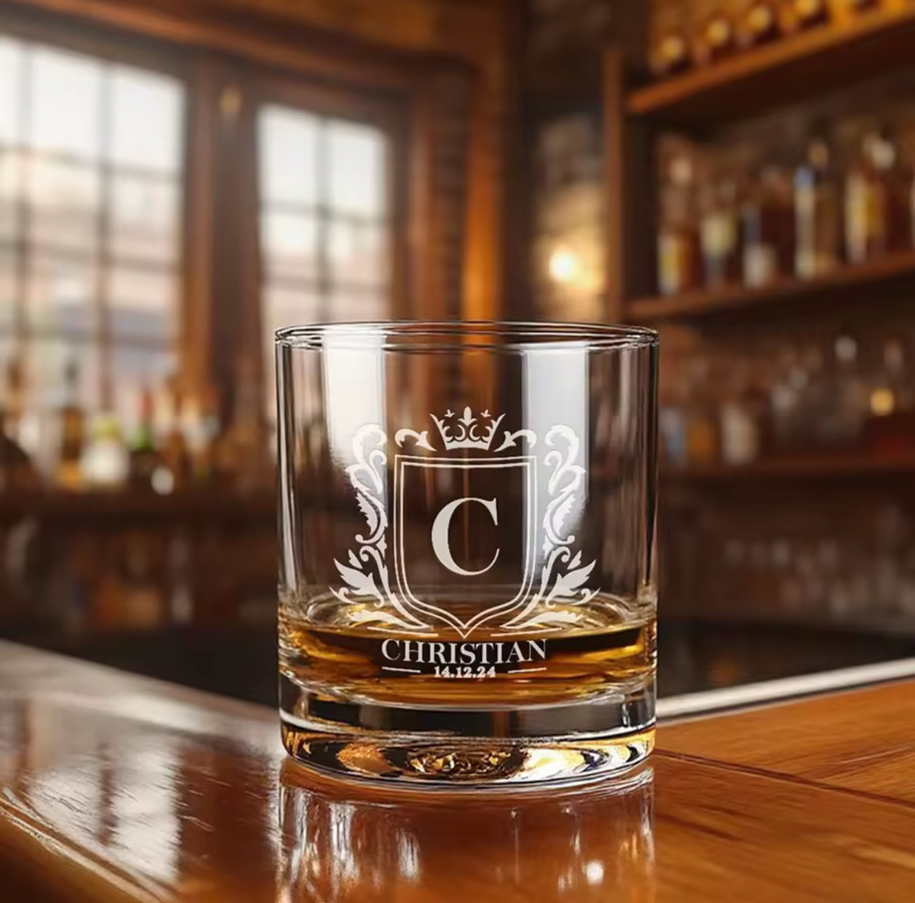 Personalized Whisky Glass