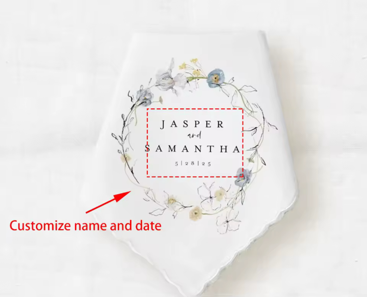 Personalized Handkerchief