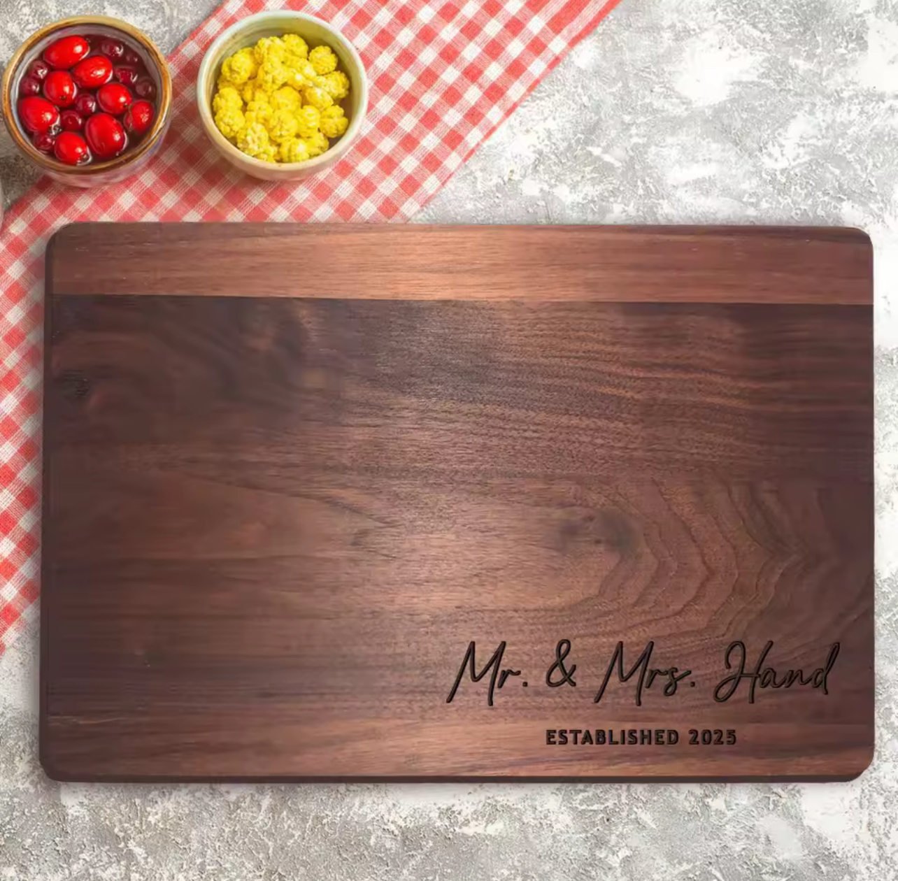 Personalized Cutting Board
