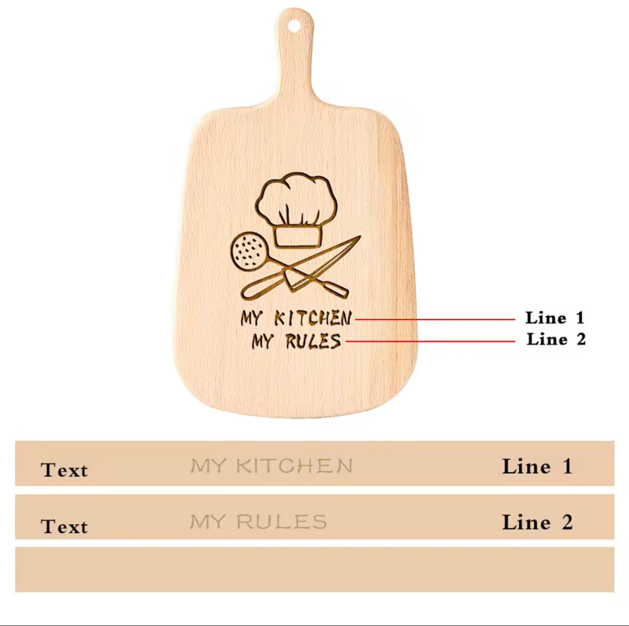 Personalized Cheeseboard