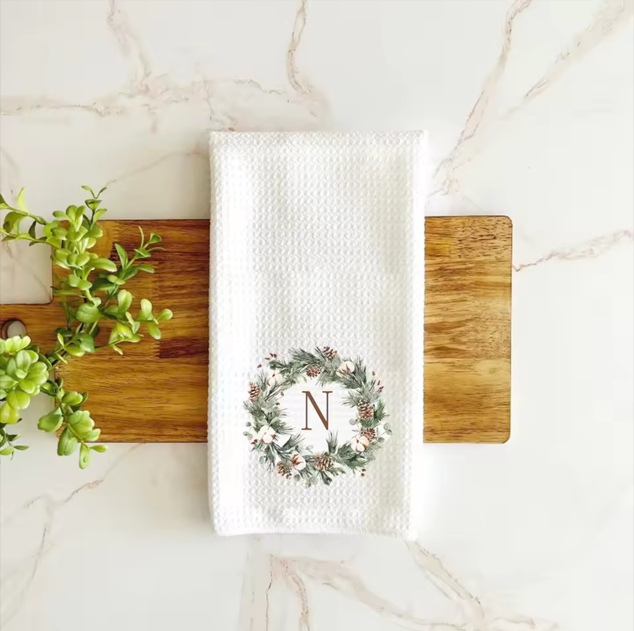 Personalized Tea Towel