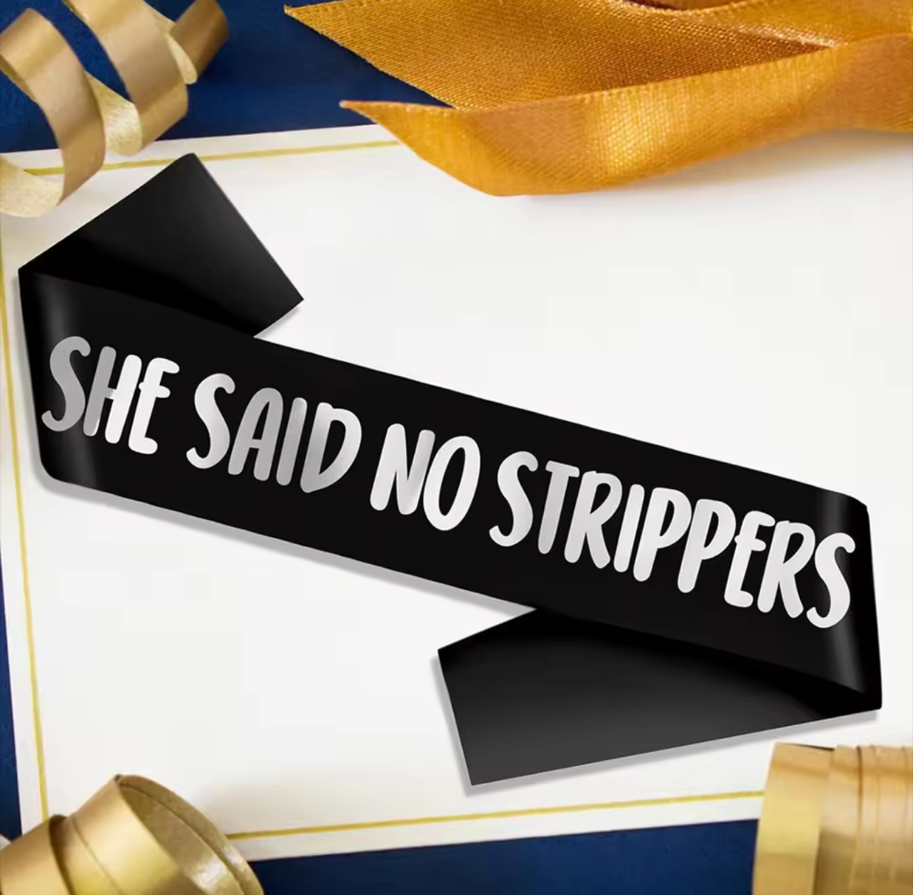 Groom Sash