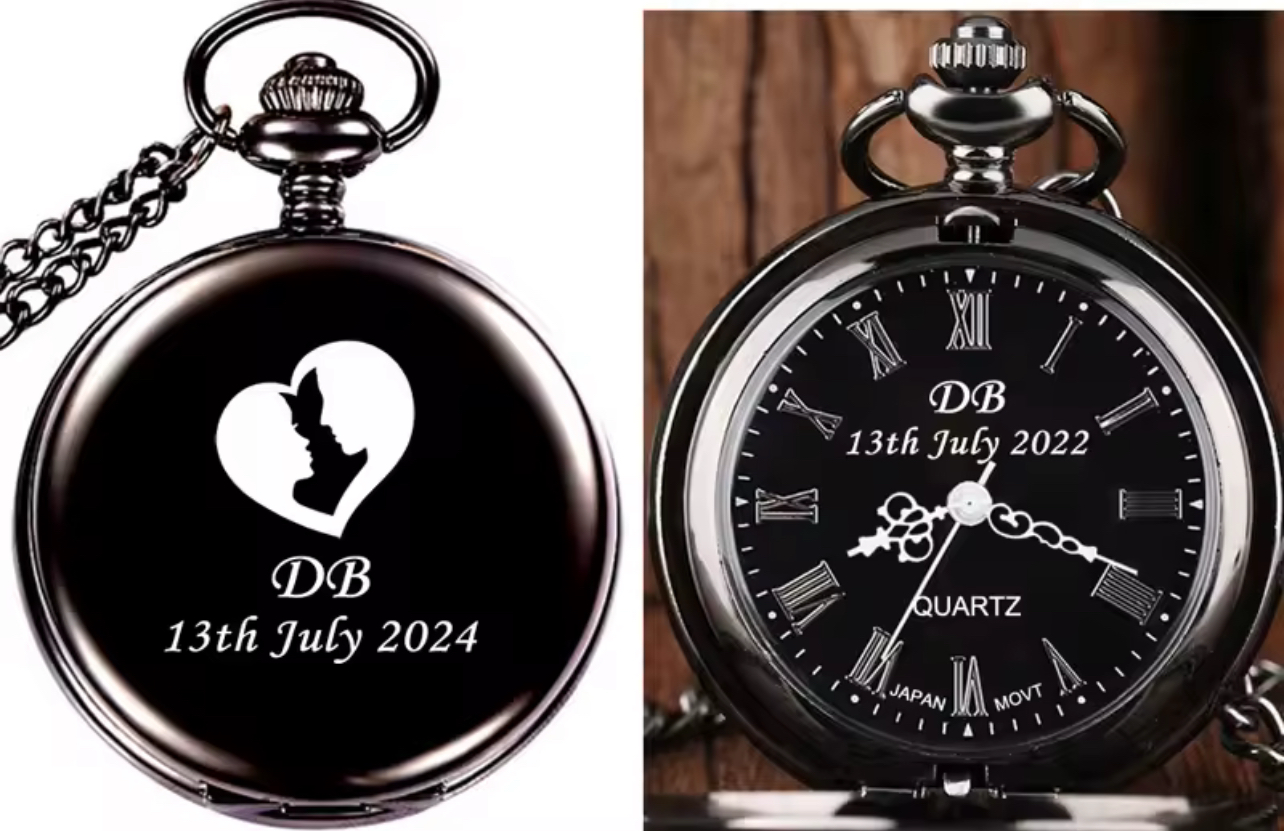 Personalized Pocket Watch