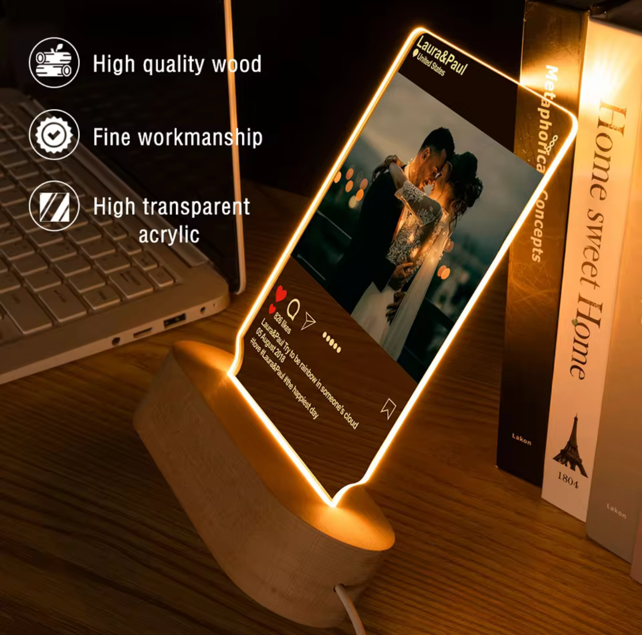Personalized Picture Lamp