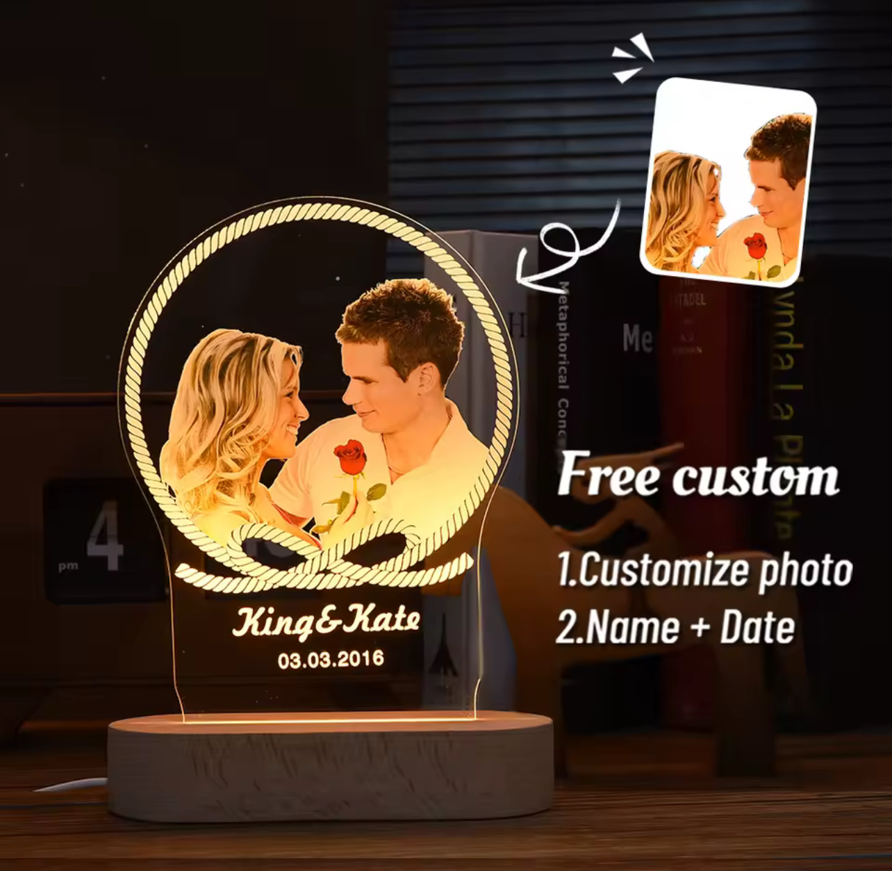 Personalized Picture Lamp