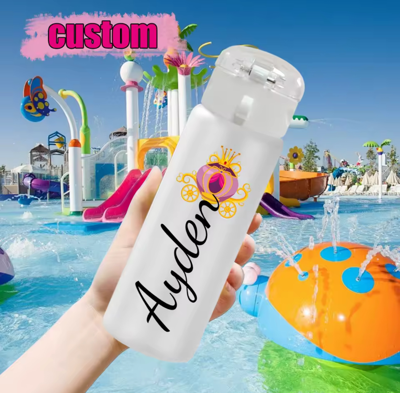 Personalized Kids Water Bottle