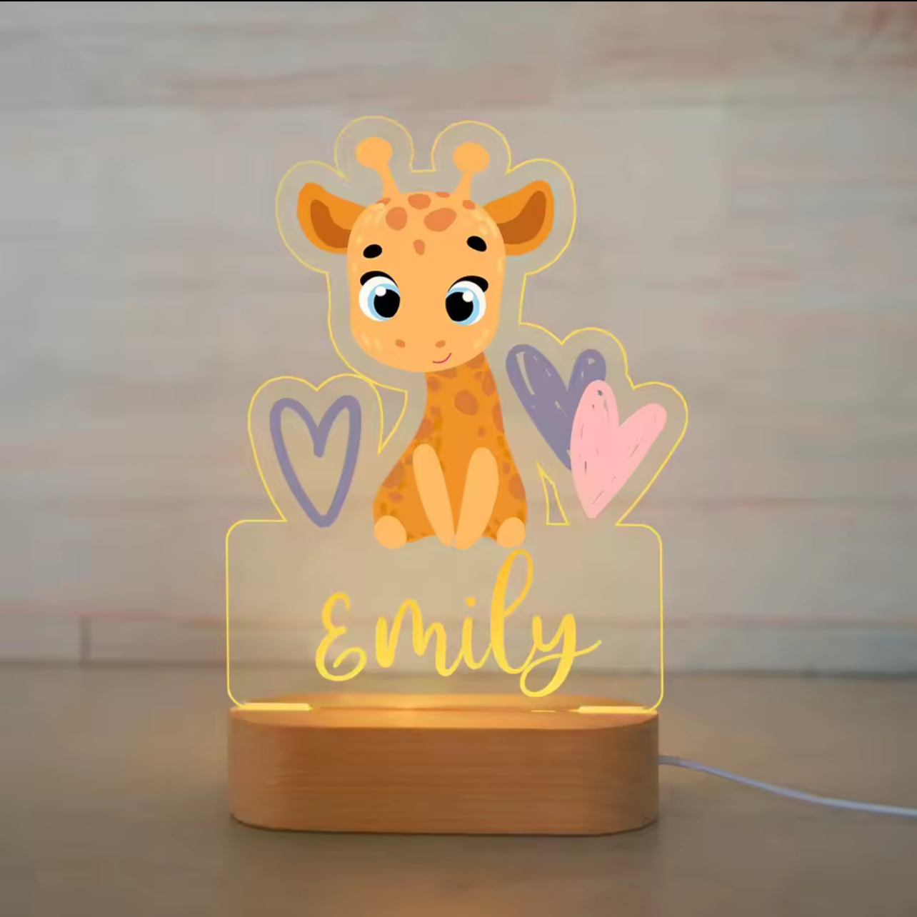 Personalized Animal Night lamp