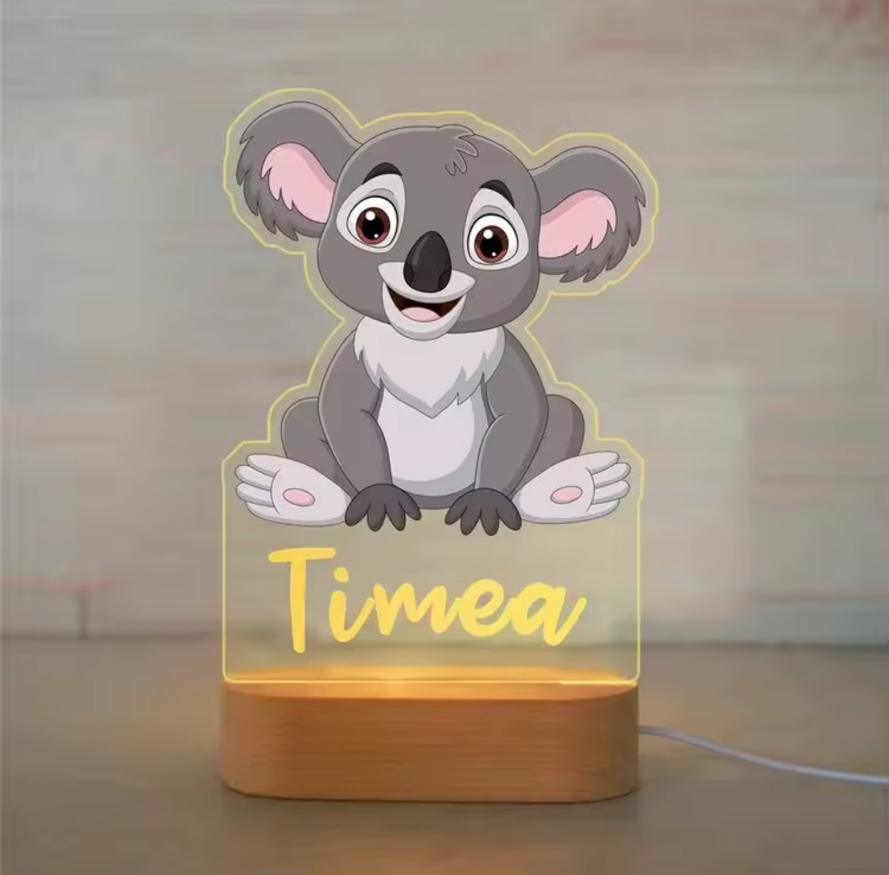 Personalized Animal Night lamp