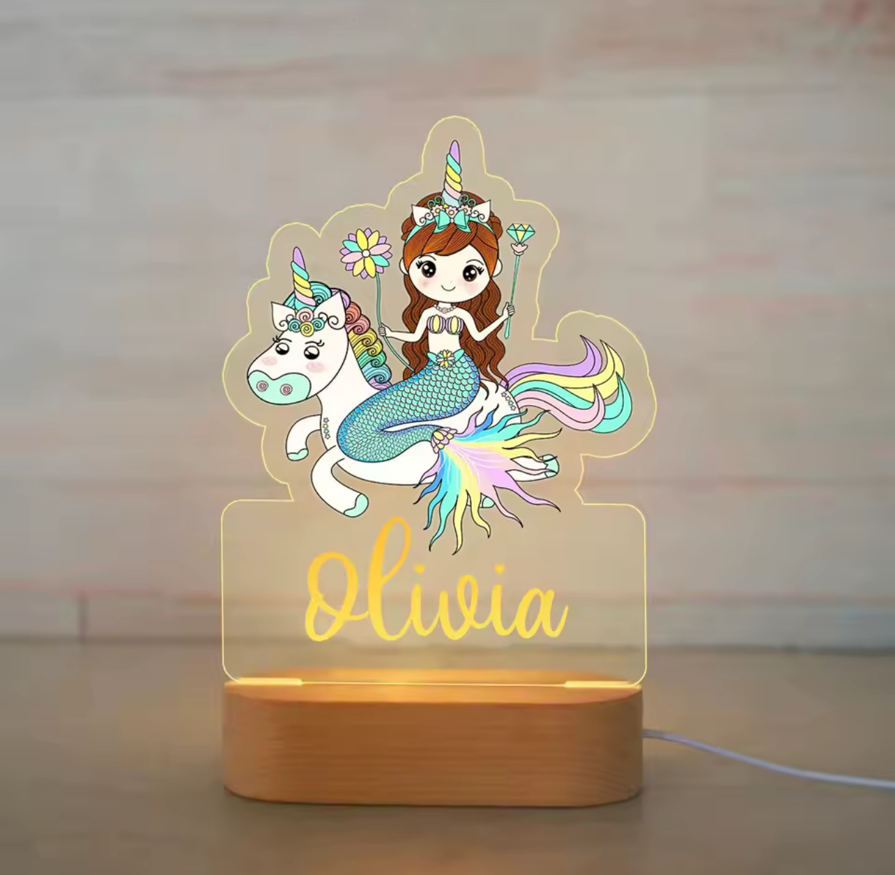 Personalized Animal Night lamp