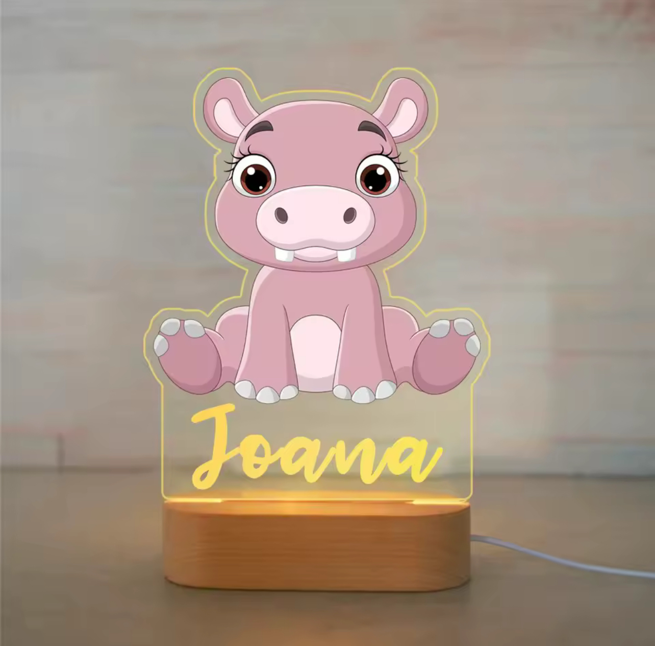 Personalized Animal Night lamp