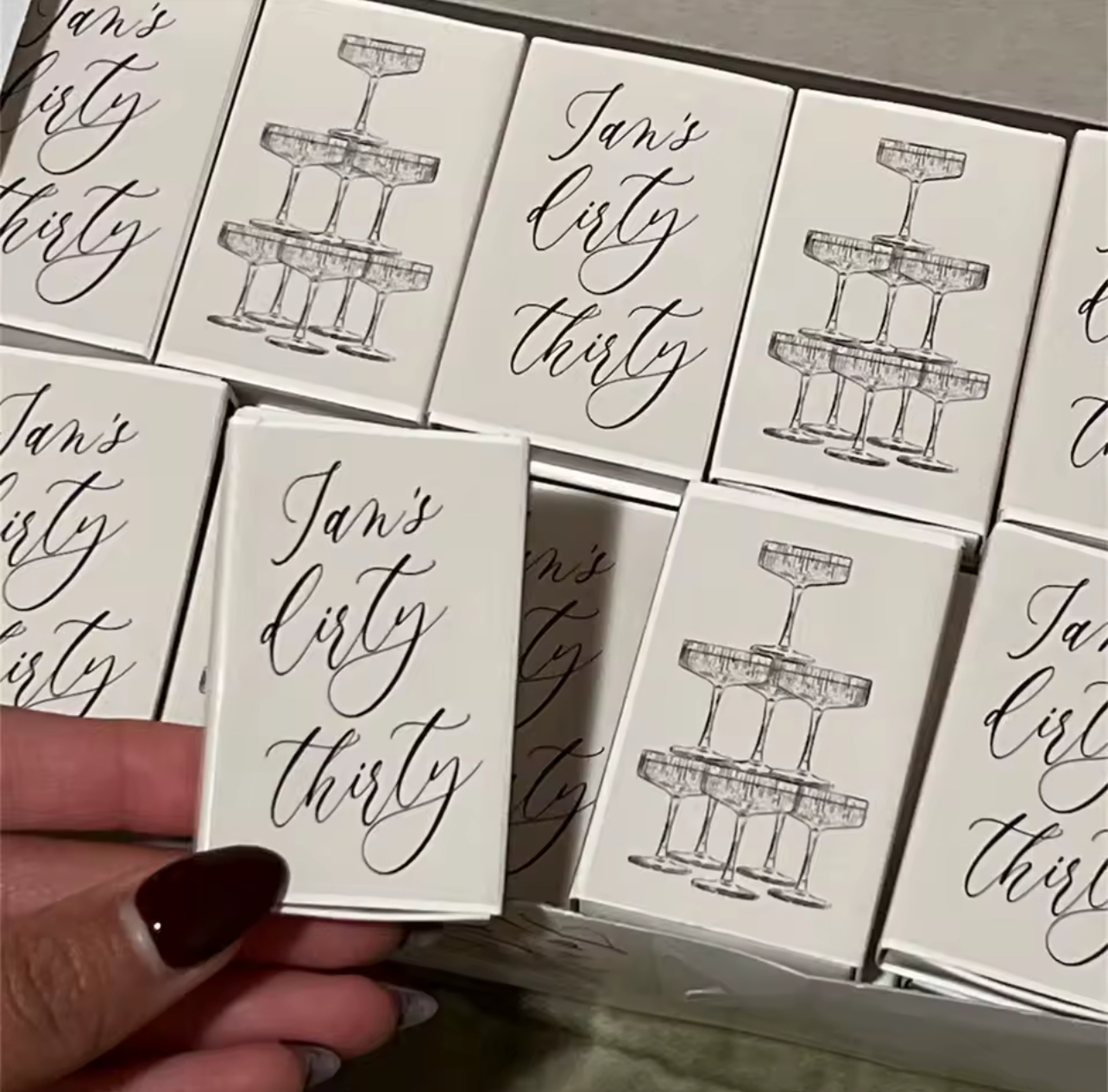 Personalized Match Boxes (set of 50)