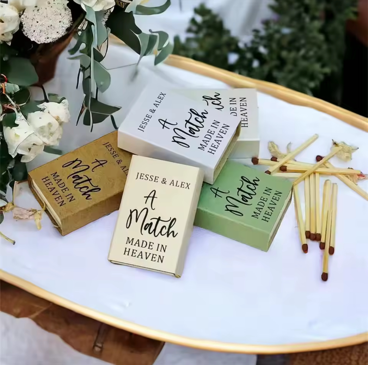 Personalized Match Boxes (set of 50)