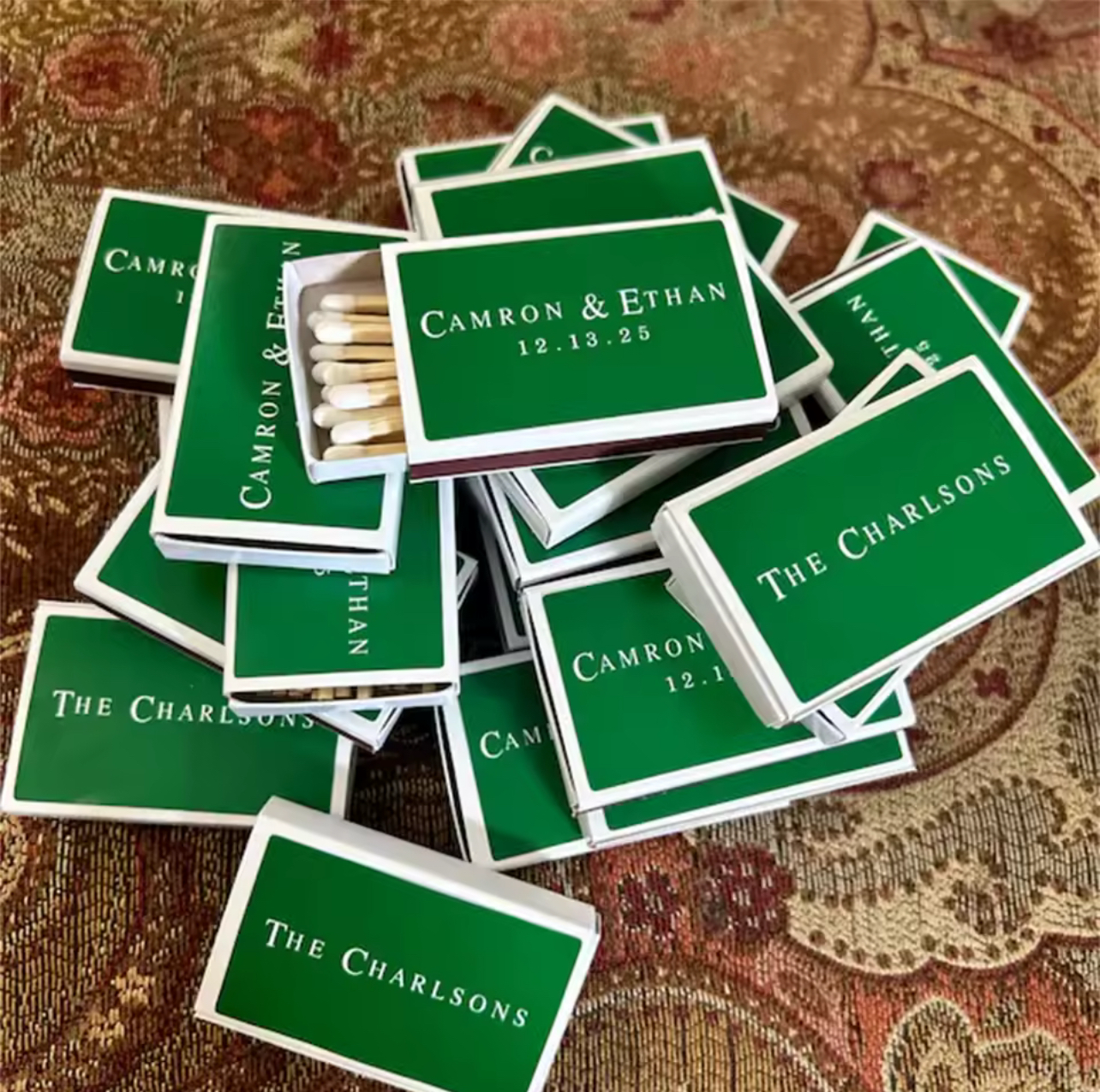 Personalized Match Boxes (set of 50)