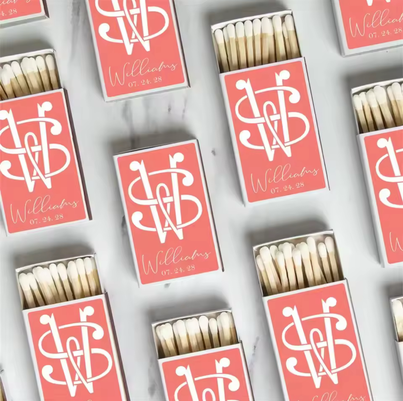 Personalized Match Boxes (set of 50)