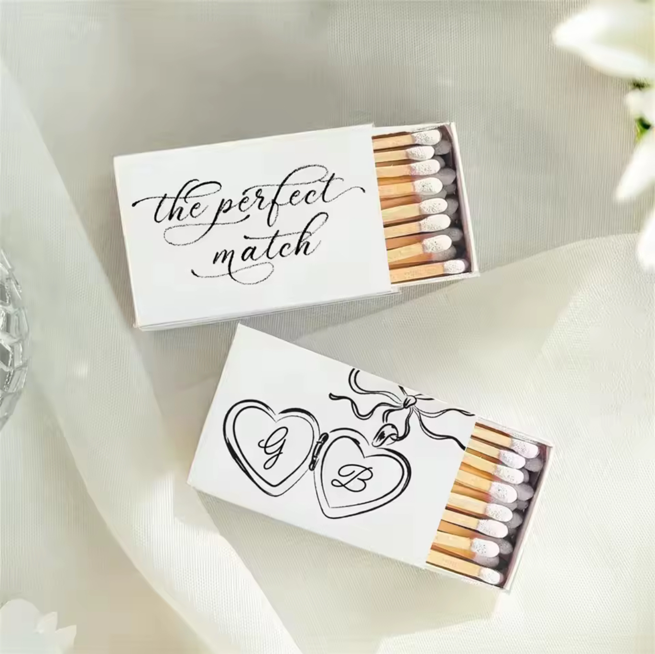 Personalized Match Boxes (set of 50)