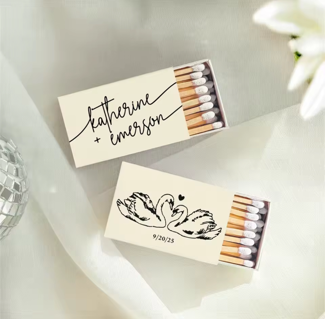 Personalized Match Boxes (set of 50)