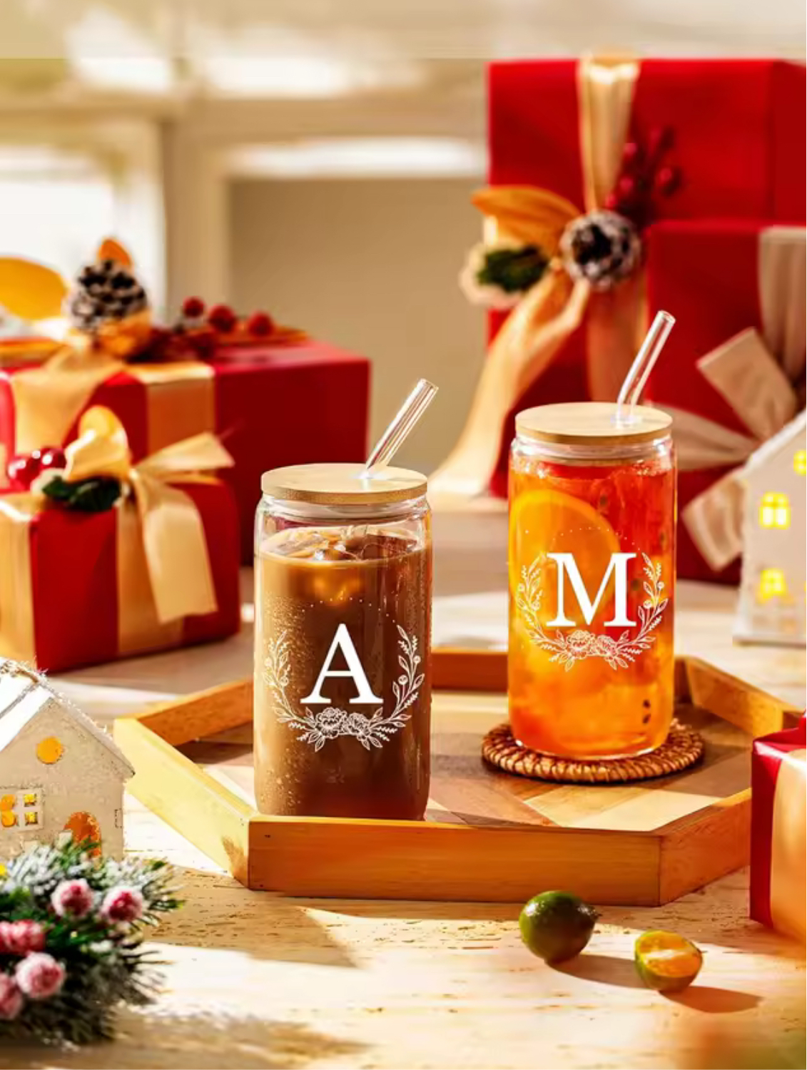 Personalized Glass Tumbler