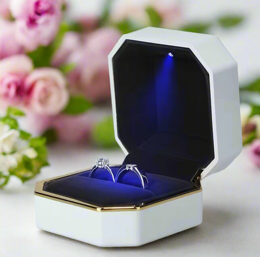 Jewel Heaven Ring Box - Personalized