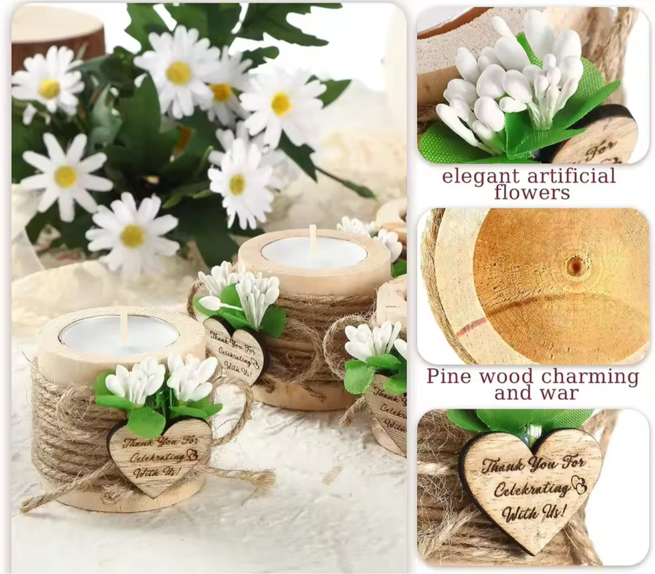 Tea Light Candle Holders (set of 24)