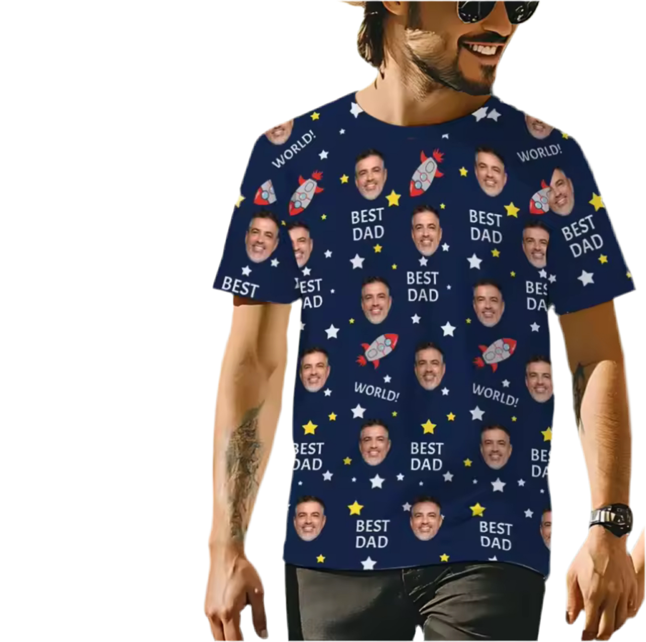 Personalized Love Face Shirt