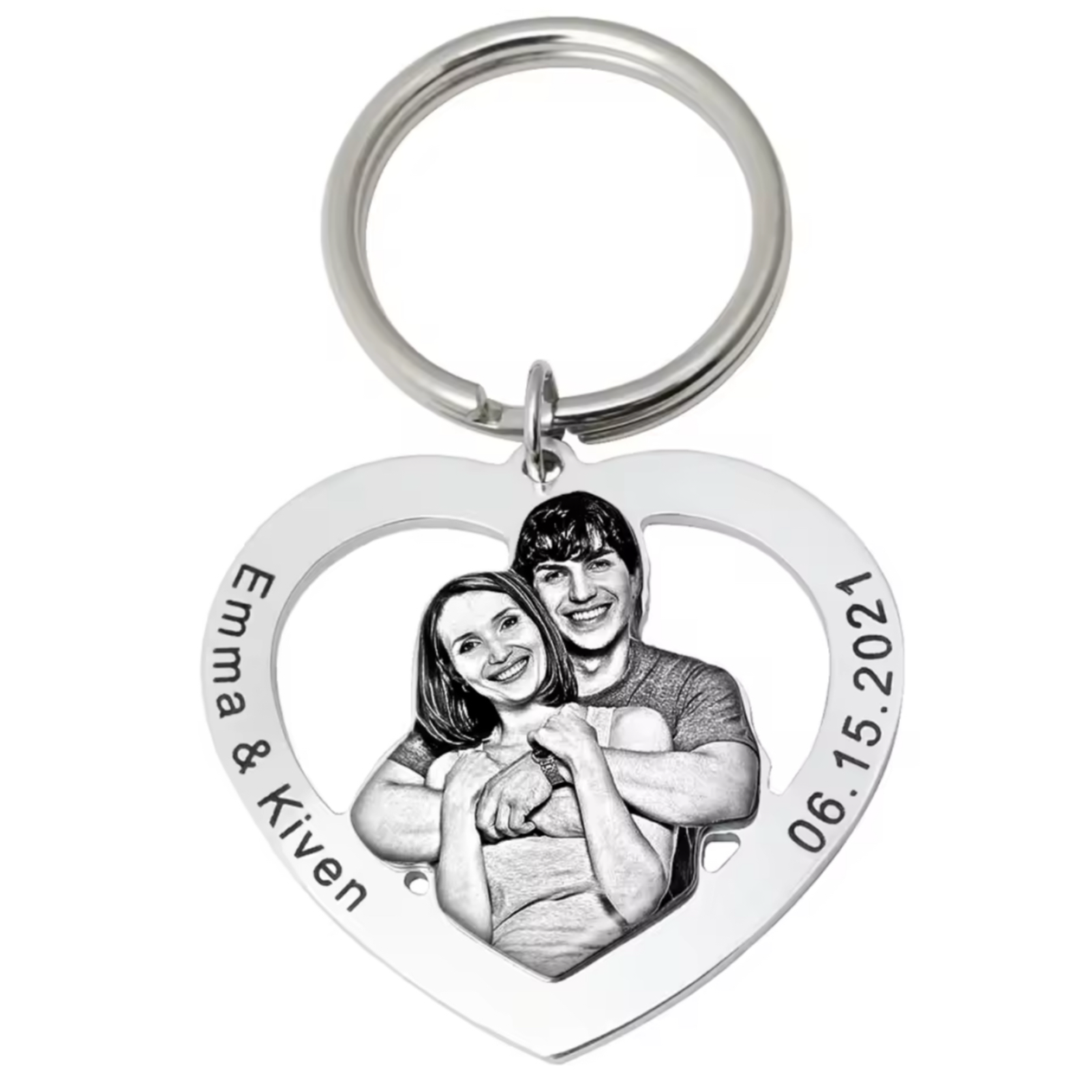 Personalized Keychain - Onyx