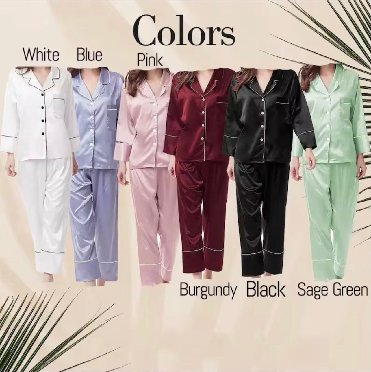 Personalized Long Pyjama set (2pcs)
