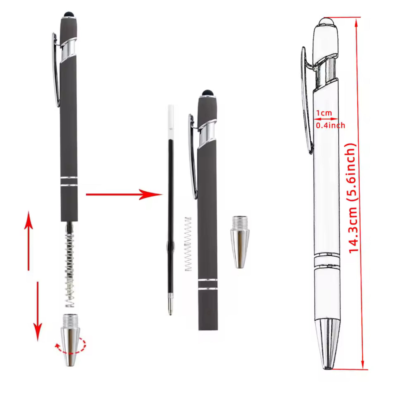 Personalized Pens - Timeless Ink (set of 100)