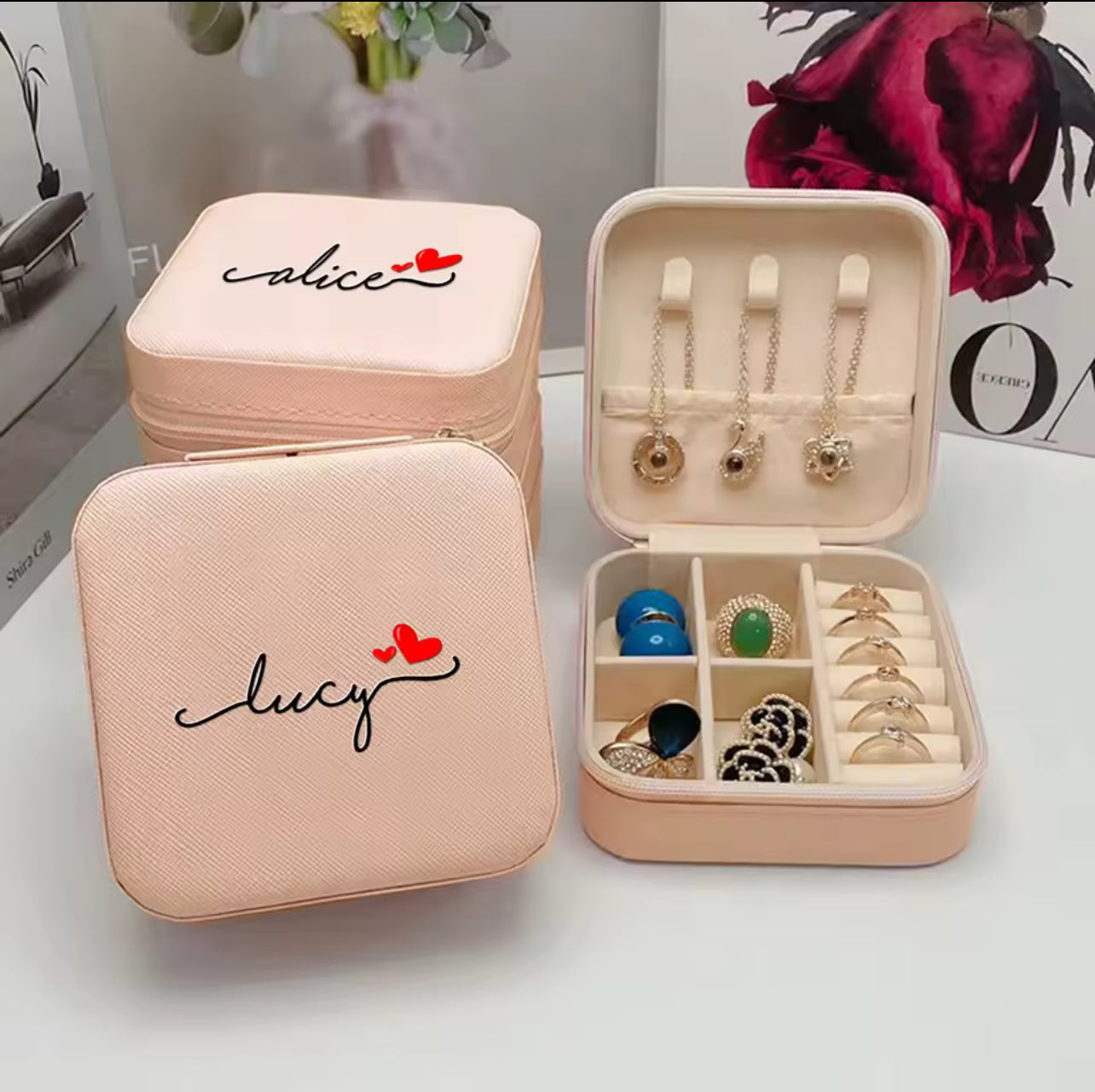 Personalized Jewelry Box