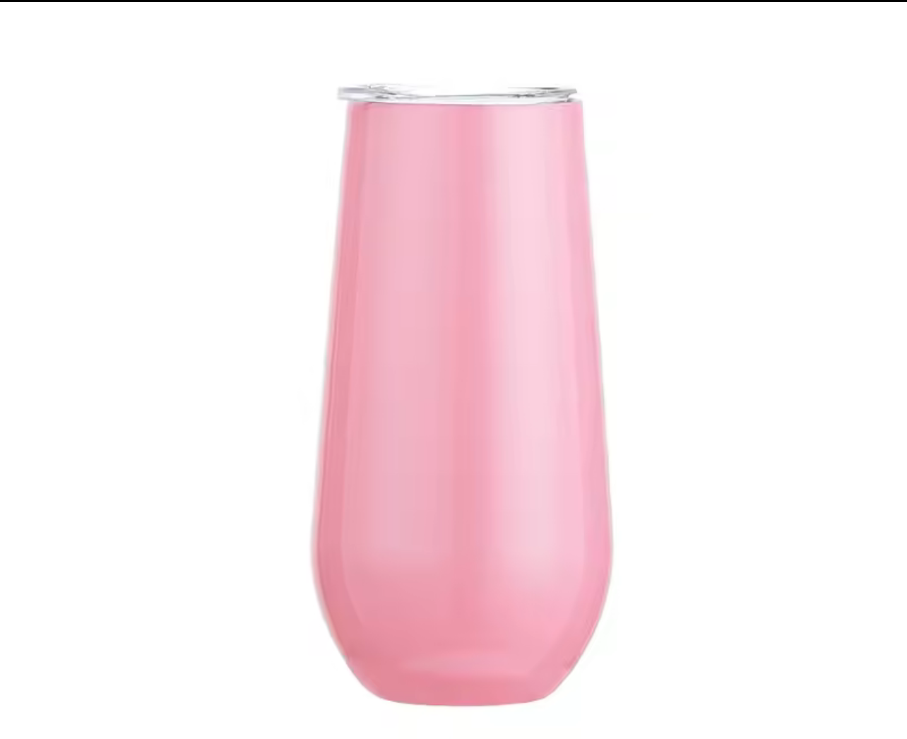 Personalized Champagne Flute with Lid