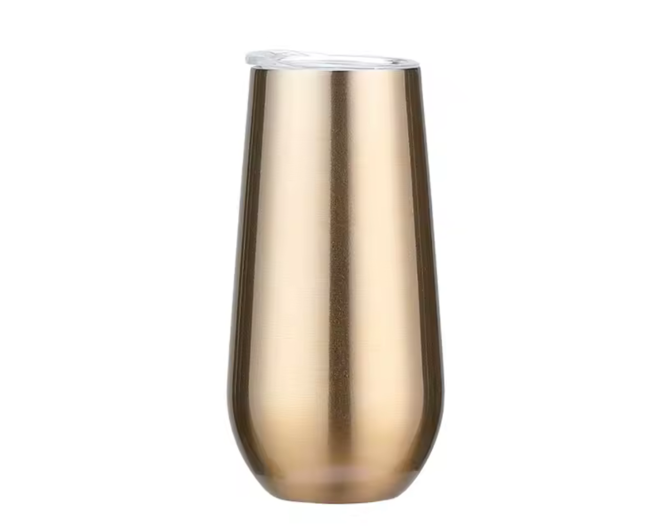 Personalized Champagne Flute with Lid