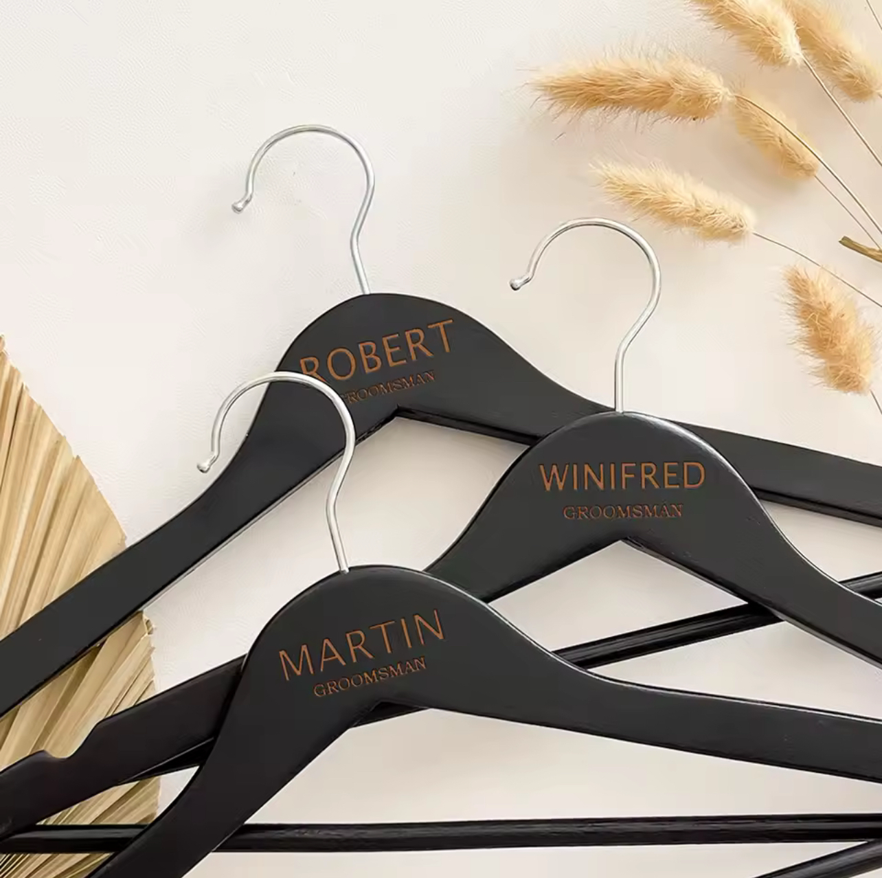 Personalized Engraved Wooden Hanger