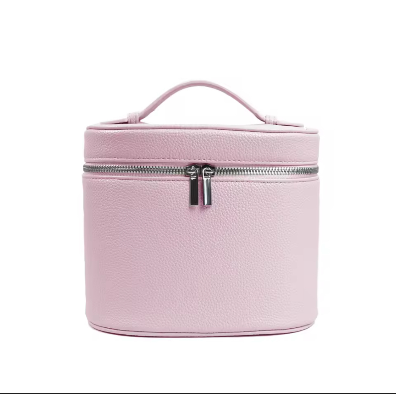 Personalized Leather Makeup Bag