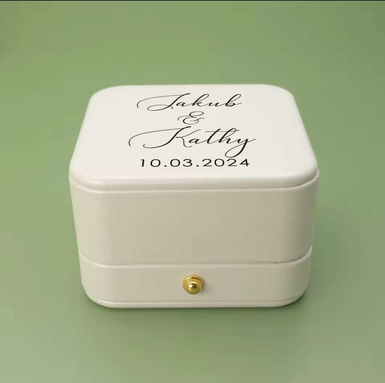 The Heirloom Ring Box - Personalized
